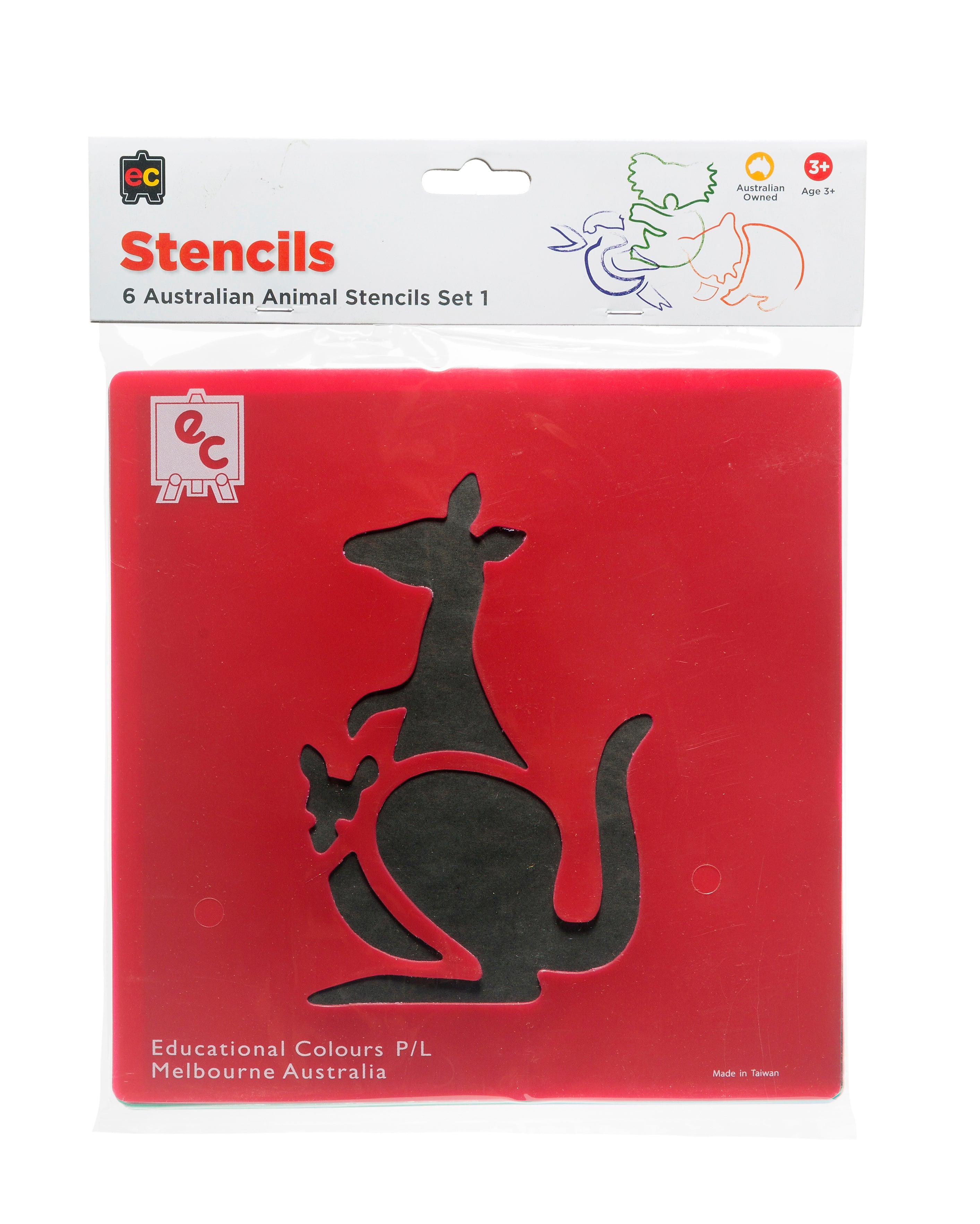 Australian Animals Stencil Series #1