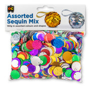 Sequins - Assorted Mix (150g)