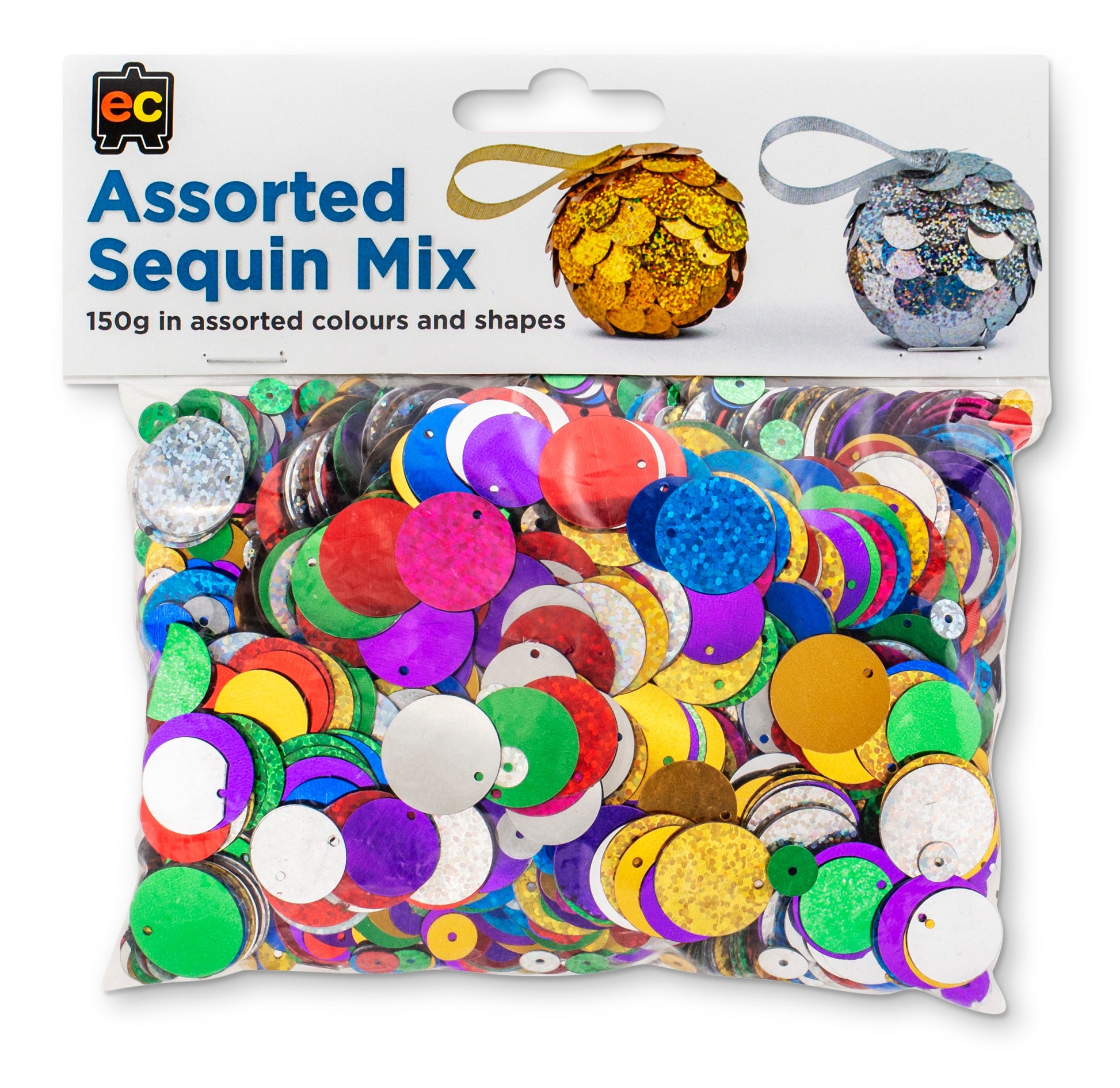 Sequins - Assorted Mix (150g)