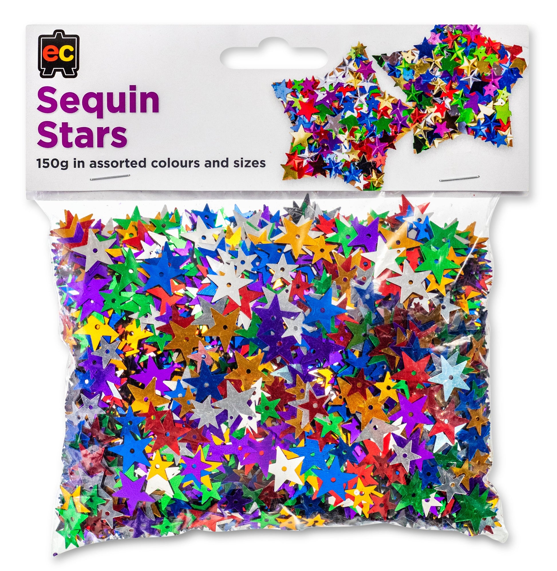 Sequins - Stars (150g)