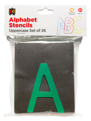 Stencil Alphabet: Upper Case