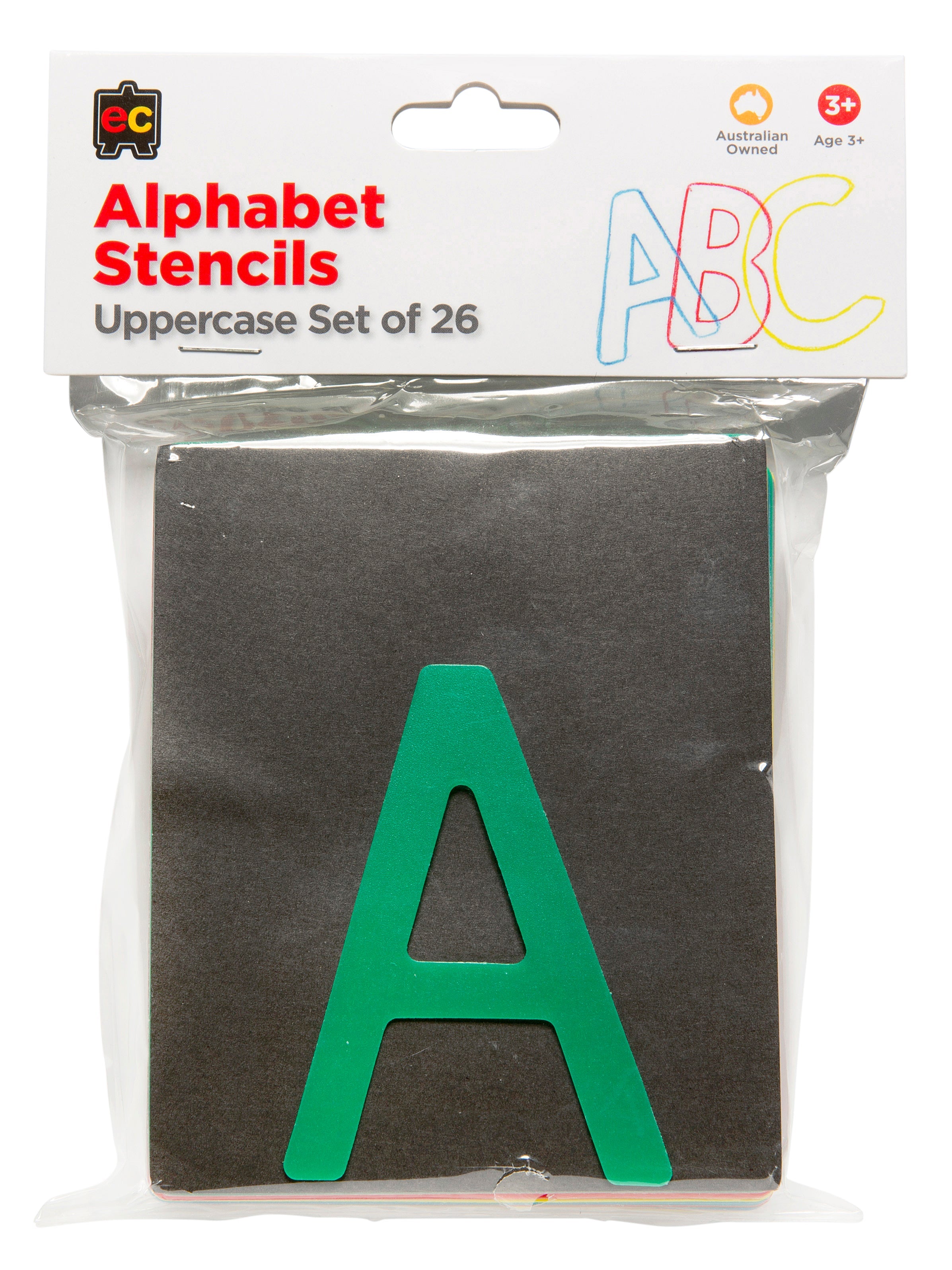 Stencil Alphabet: Upper Case