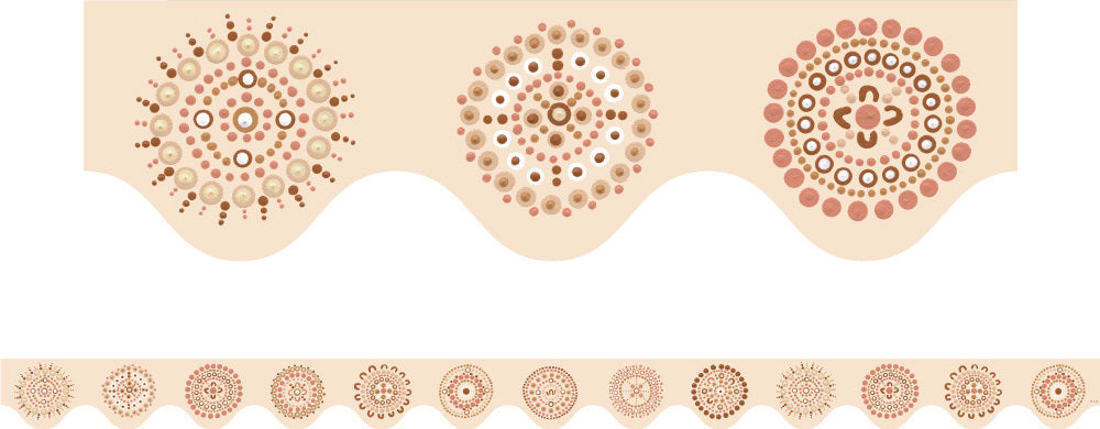 Country Connections - Scalloped Border