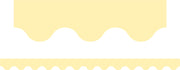 Pastel Yellow - Scalloped Border (Pack of 12)