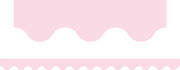 Pastel Pink - Scalloped Border (Pack of 12)