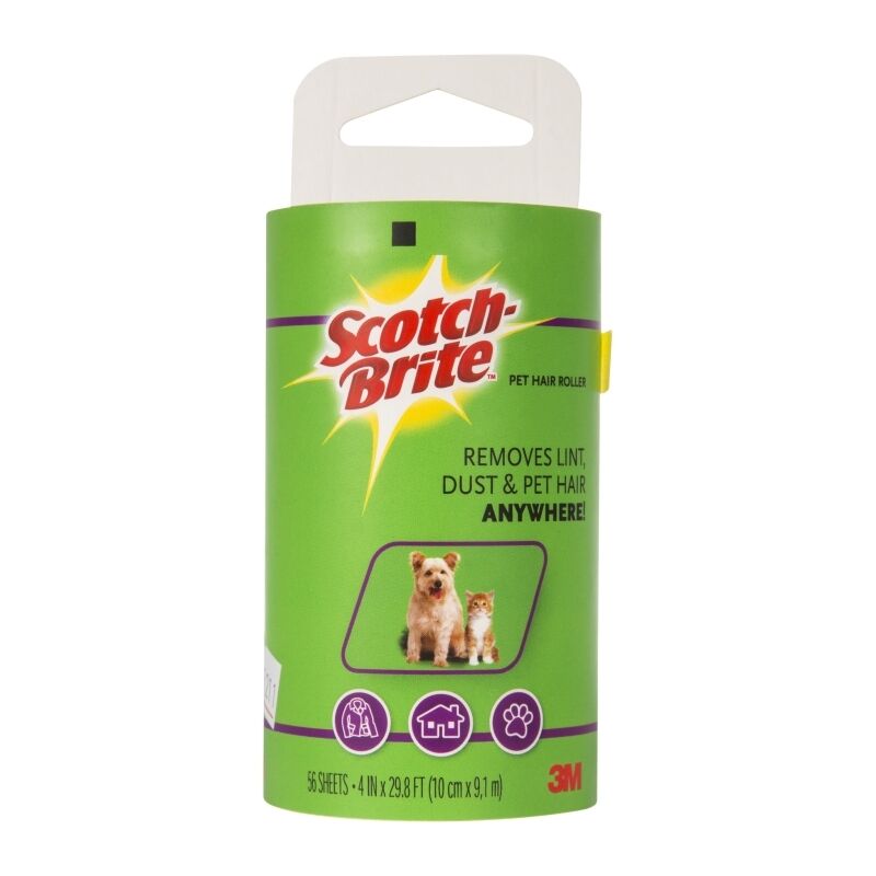 Scotch-Brite Pet Lint Roller Refill 56 sheets (Box of 6)