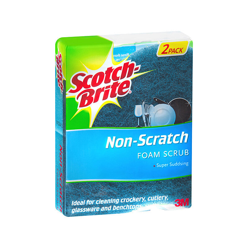 Scotch-Brite Non-Scratch Foam Scrub Sponge 2-Pack (Box of 6)