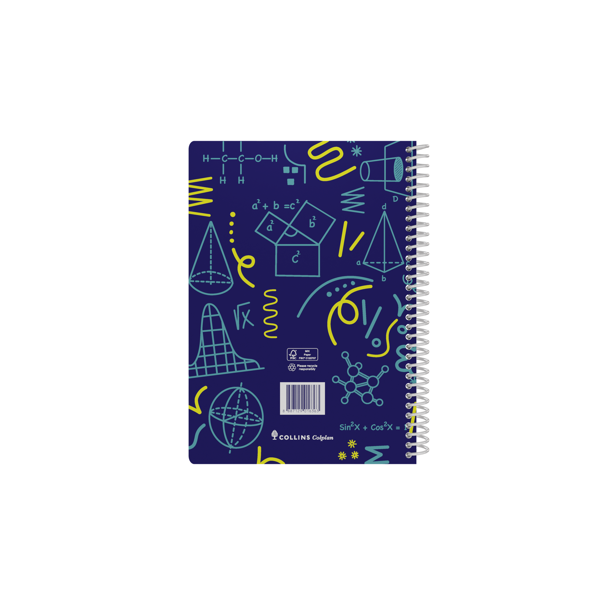 Collins Colplan Student Diary 2027 (A5) - Spiral Bound (Week to View)