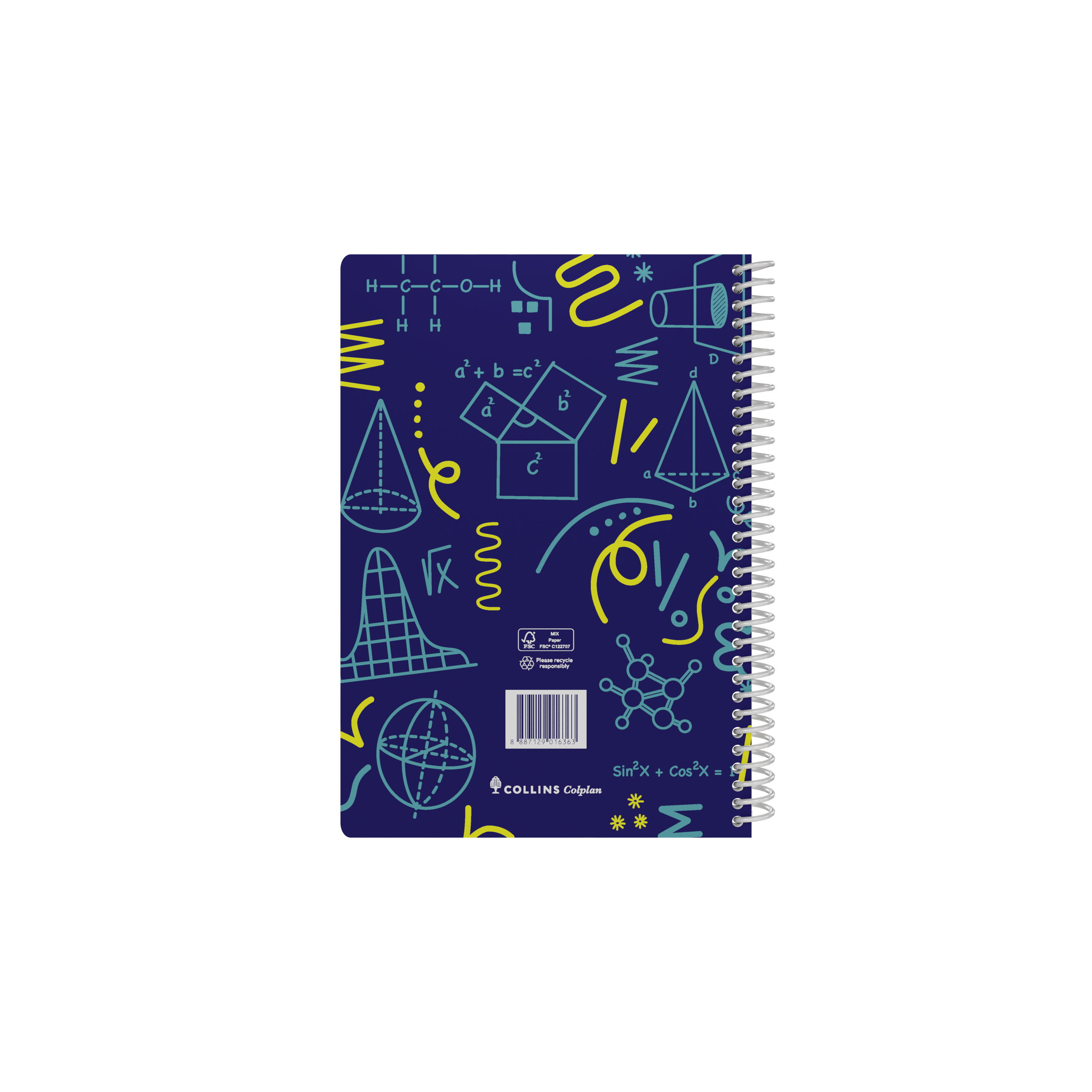 Collins Colplan Student Diary 2027 (A5) - Spiral Bound (Week to View)