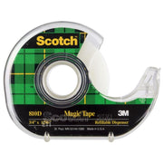 Scotch Magic Tape with Refillable Dispenser: 12.7mm x 32.9m