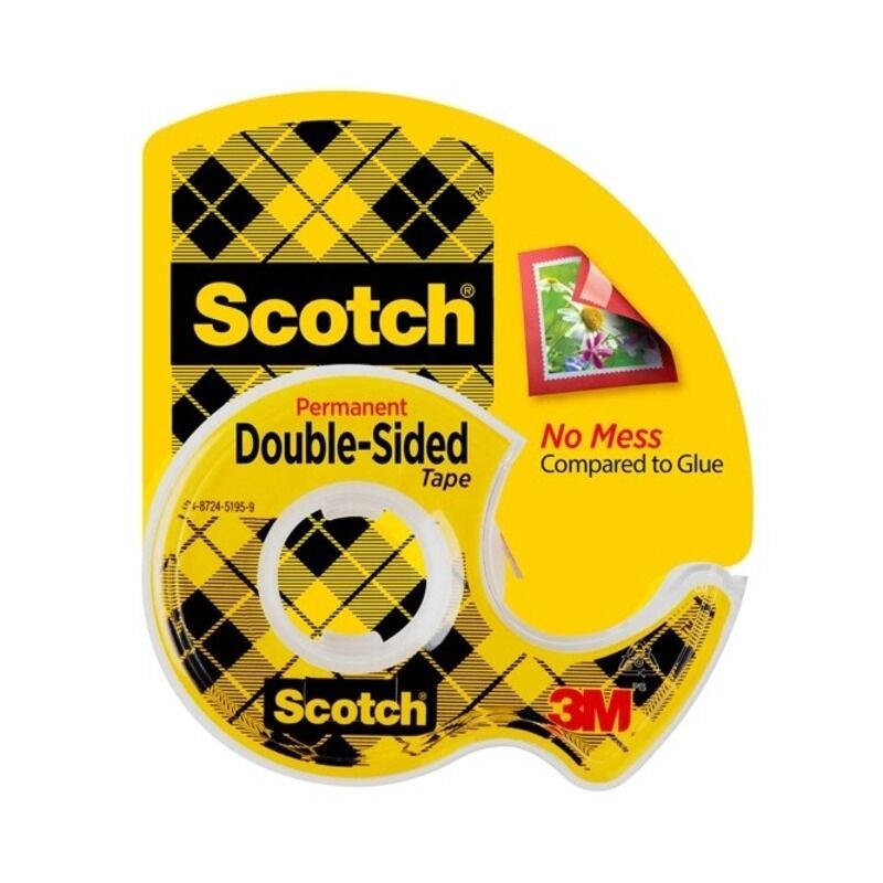 Scotch Double-Sided Tape 137 Box of 8