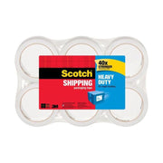 Scotch Heavy Duty Packaging Tape 3850 - Pack of 6