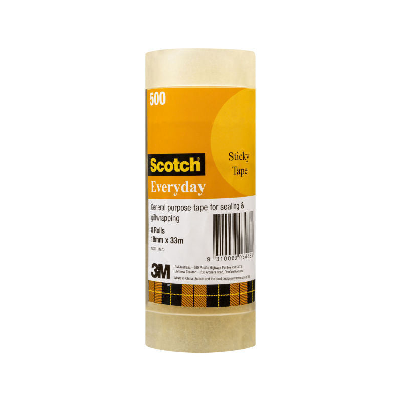 Scotch Everyday Sticky Tape 502 18mm x 33m