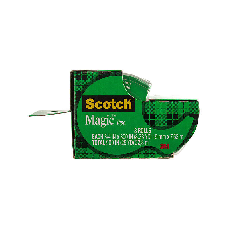 Scotch Tape 3105 19mmX7.6M - Pack of 3 (Box of 6)