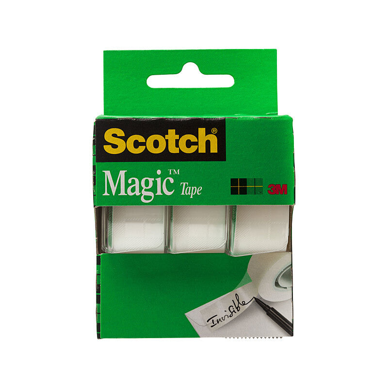 Scotch Tape 3105 19mmX7.6M - Pack of 3 (Box of 6)