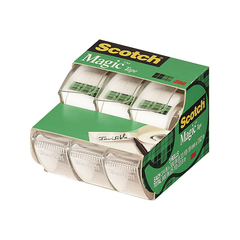 Scotch Tape 3105 19mmX7.6M - Pack of 3 (Box of 6)