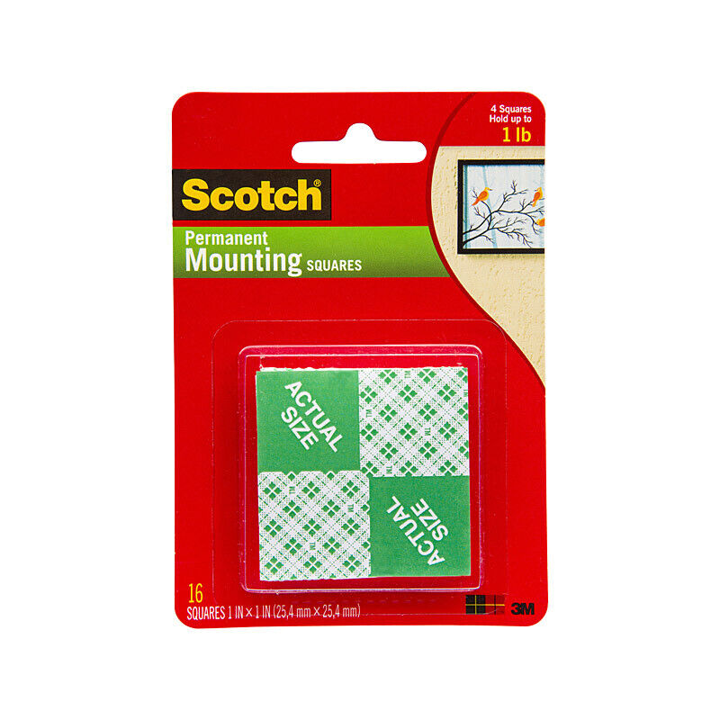 Scotch Mt Sqr 111P Indr 250mm (Box of 6)