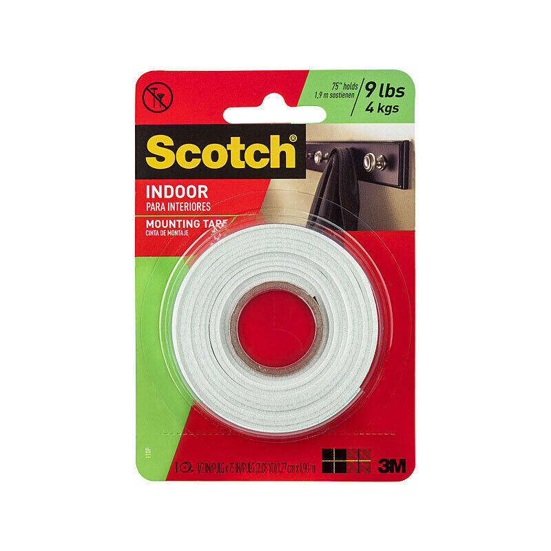 Scotch Mount Tape 110P Indoor (Box of 6)