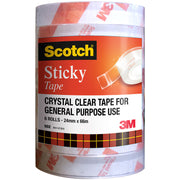 Scotch Stcky Tape 502 24mm Twr6