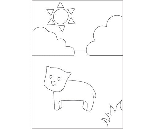 Australian Animal Sand Art Sheets - CLEARANCE