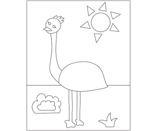Australian Animal Sand Art Sheets - CLEARANCE