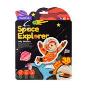 mierEdu Jelly Stickers - Space Explorer
