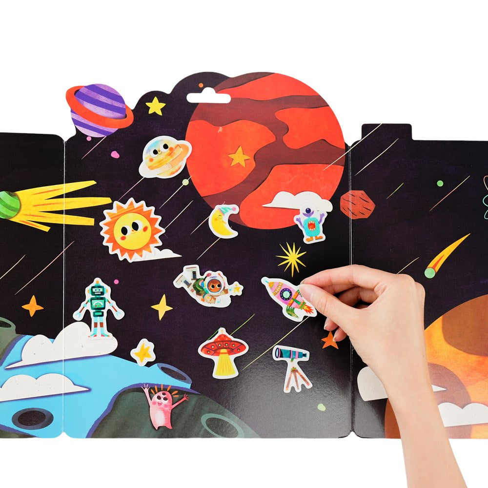 mierEdu Jelly Stickers - Space Explorer - view 3