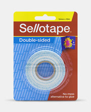 Sellotape Double Sided Tape: 12mm x 10m