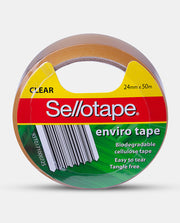 Sellotape - Enviro Vine (24mmx50m): Clear