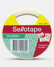 Sellotape Invisible Tape Matt Finish: 18mm x 66m