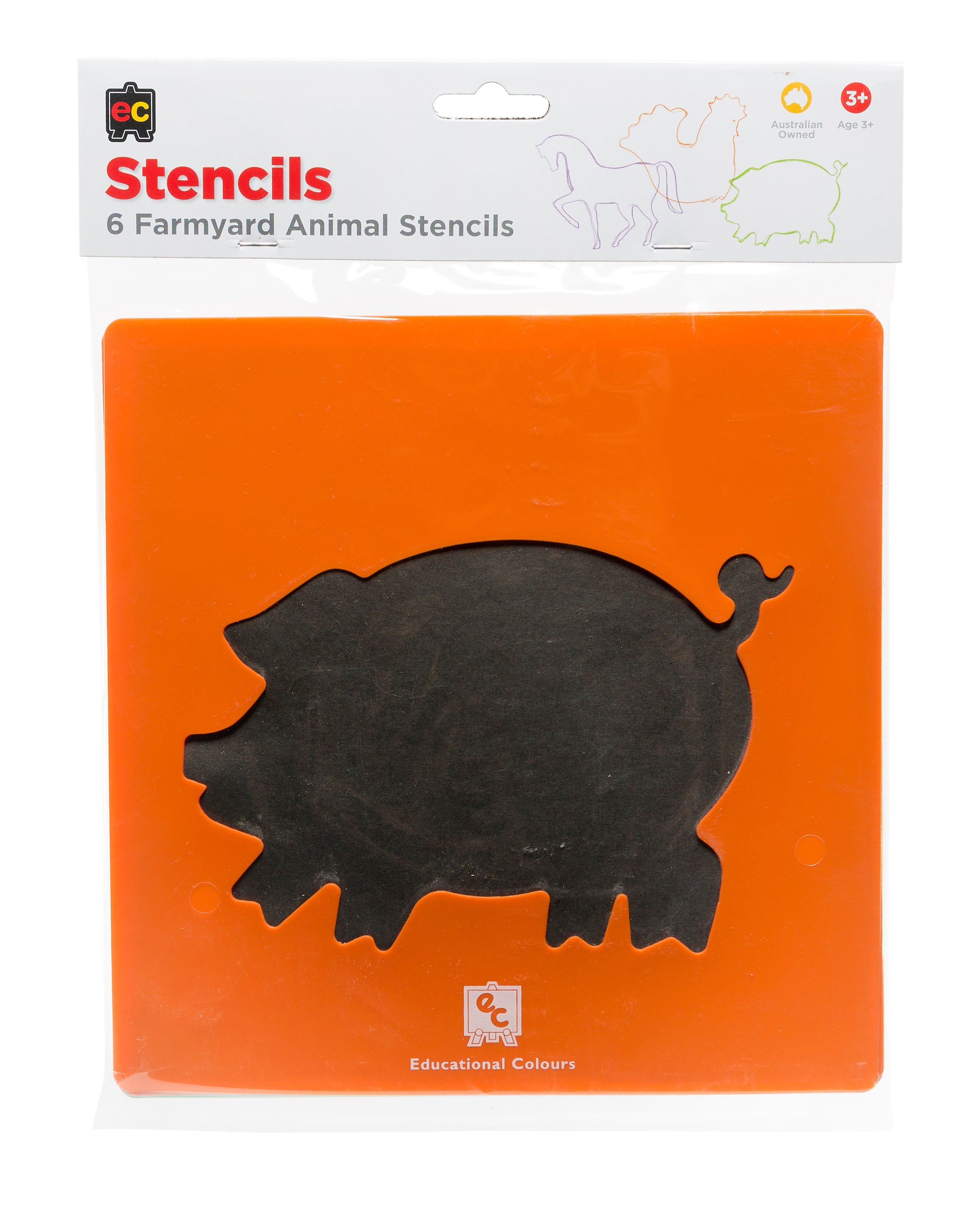 Stencil: Farmyard Animals