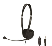 Shintaro Headset - Light Weight with Boom Microphone (3.5mm Jack)