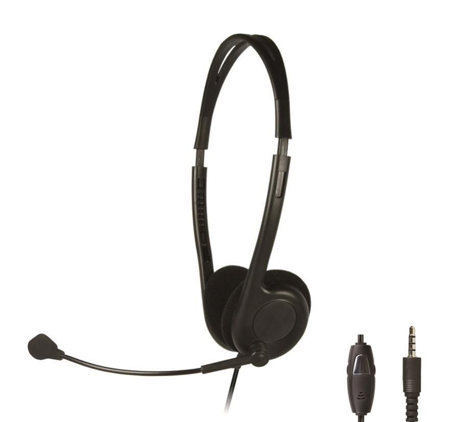 Shintaro Headset - Light Weight with Boom Microphone (3.5mm Jack)