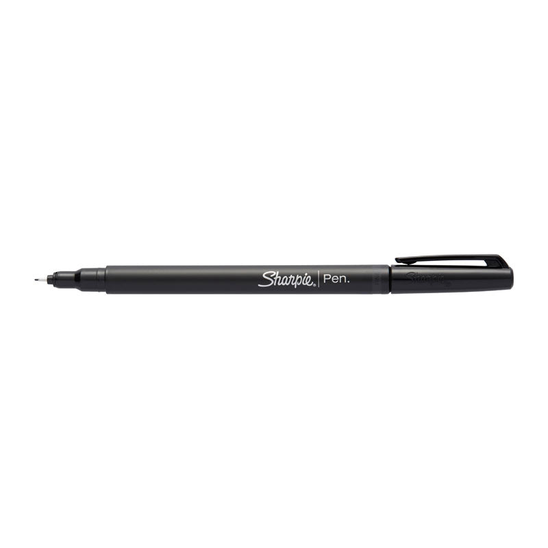 Sharpie Pen Fine Black - Pack of 2 (Box of 6)