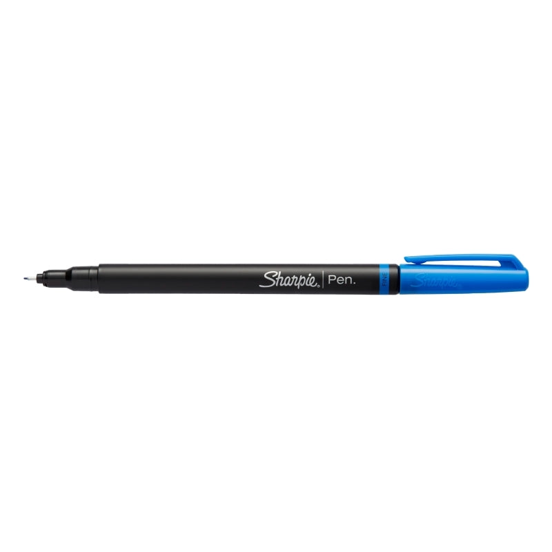 Sharpie Pen Fineliner - Blue (Box of 12)