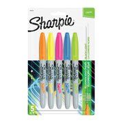 Sharpie Neon Permanent Mrk FP Asst - Pack of 5