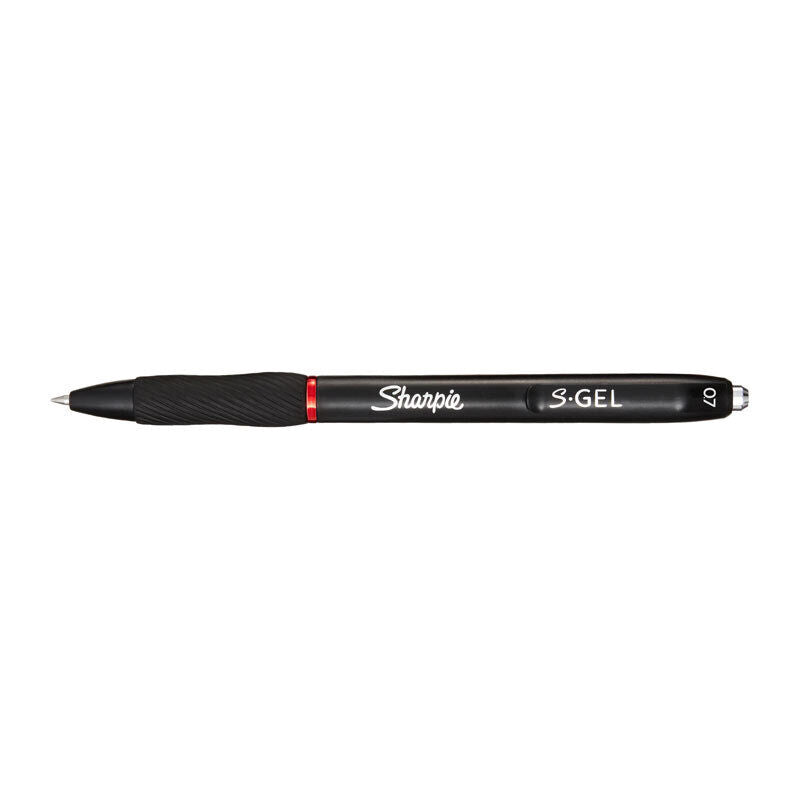 SharpieGel Retractable 0.7 Pen - Red (Box of 12)