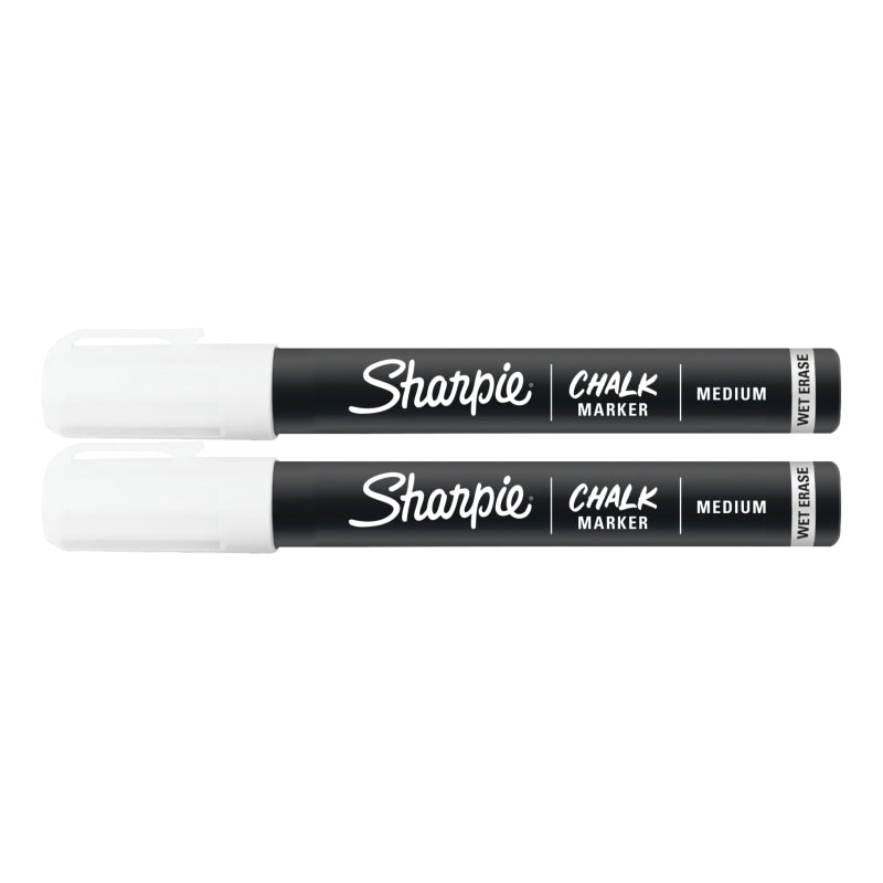 Sharpie Chalk Wet Marker White - Pack of 2 (Box of 4)