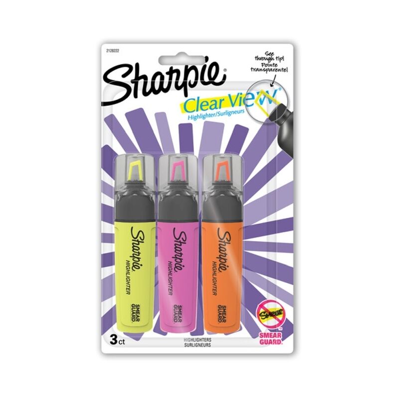 Sharpie C/V Hiltr Tank Assorted - Pack of 3 (Box of 6)