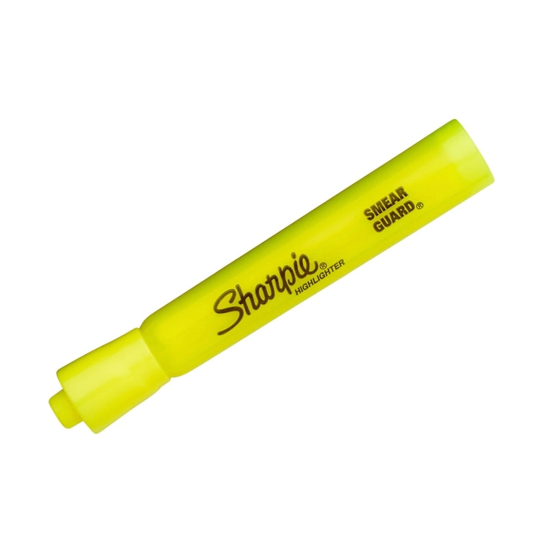 Sharpie Highlighter Tank Yellow - Pack of 12 (Box of 3)