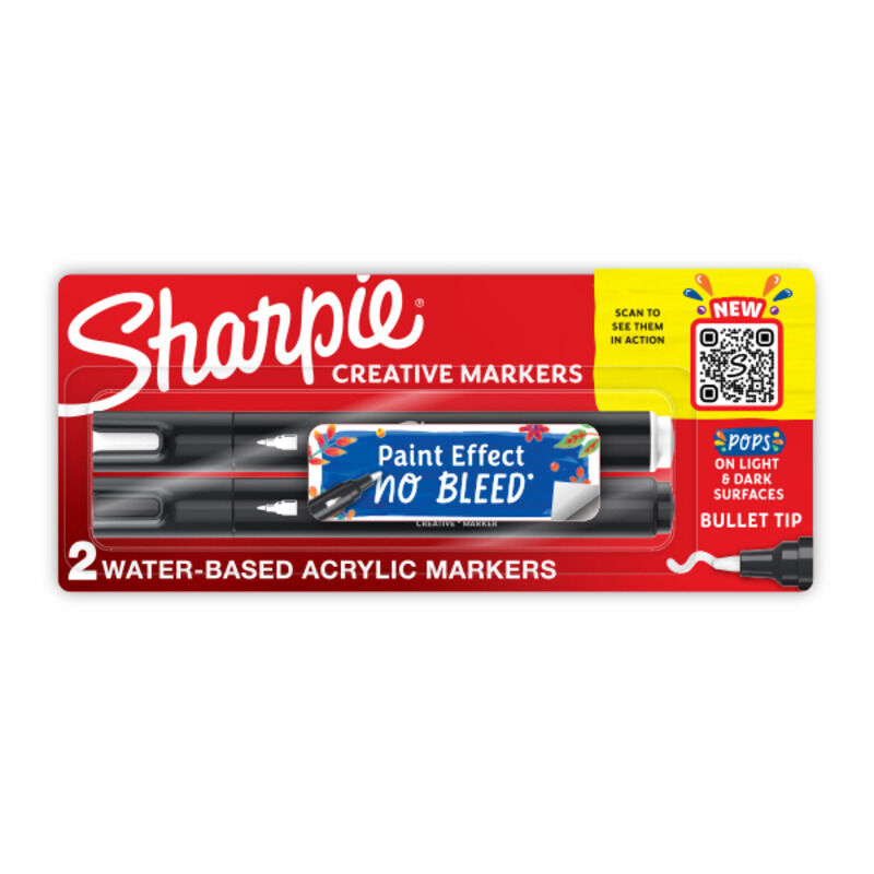 Sharpie Creat Mrkr Blt Assorted - Pack of 2 (Box of 6)