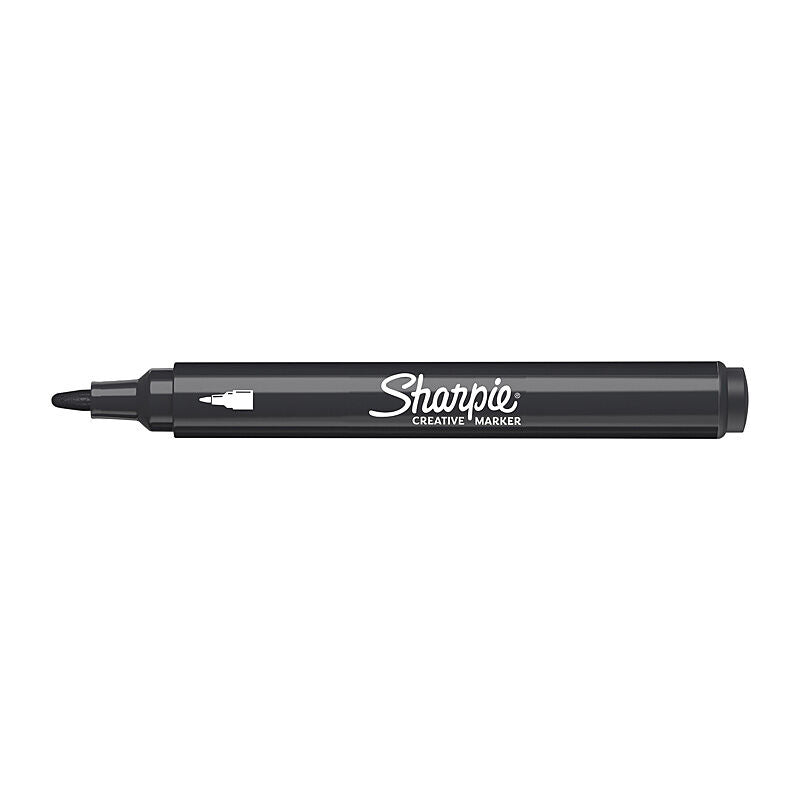 Sharpie Creative Mrkr Bult Black Box of 6