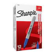 Sharpie Prm Marker FP Blue NP (Box of 12)