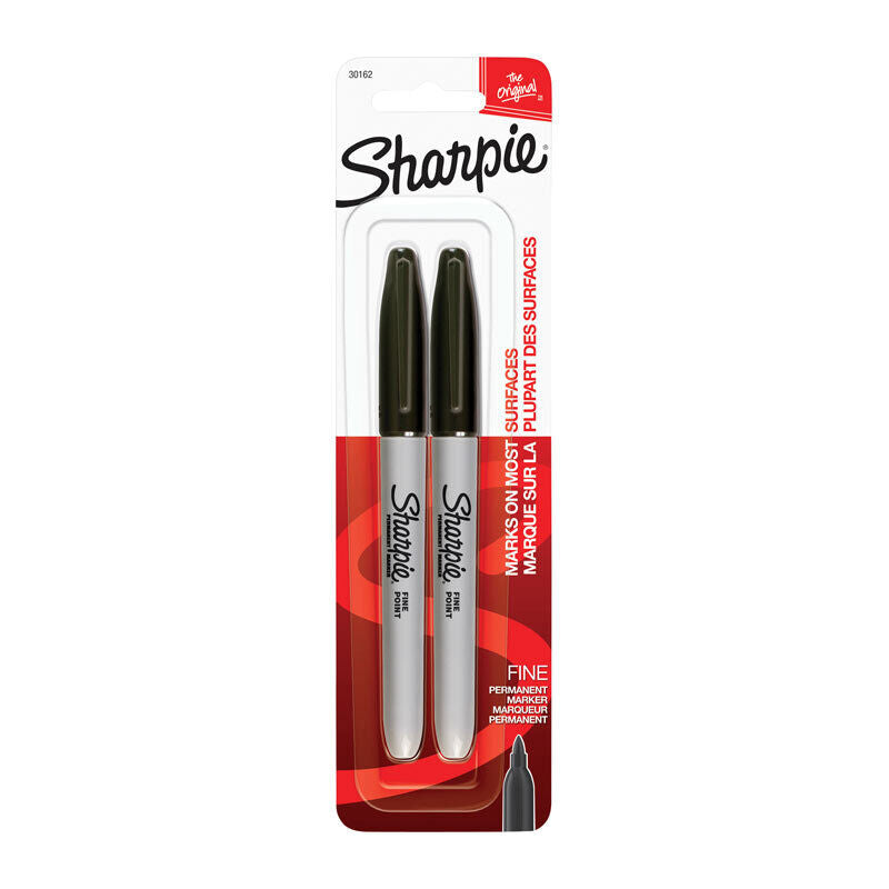 Sharpie PrmMark FP Black - Pack of 2 (Box of 6)