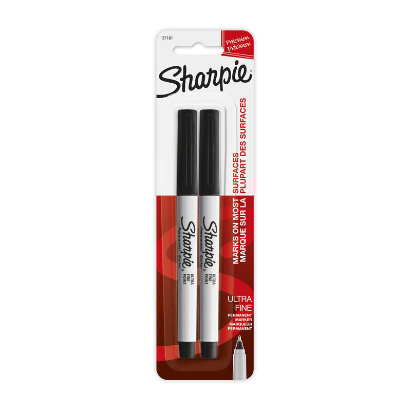Sharpie Permanent Marker UFP Black - Pack of 2 (Box of 6)