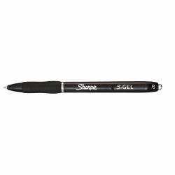 Sharpie Pen - Retractable Gel Pen: Point 0.7mm Black (Box of 12)