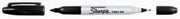 Sharpie Marker - Twin Tip: Black (Box of 12)