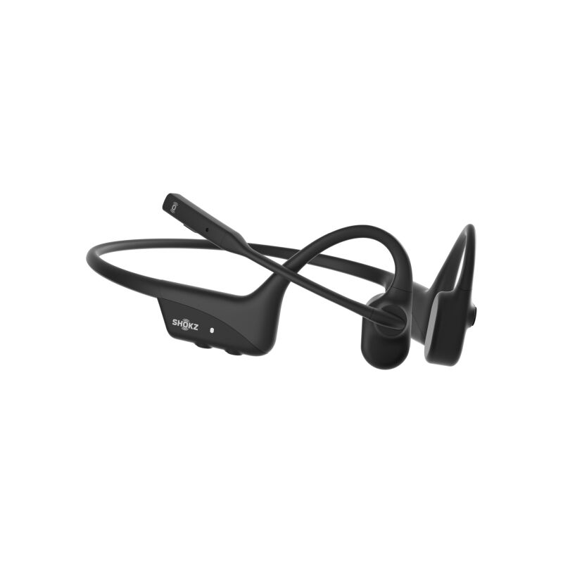SHOKZ OpenComm 2 Stereo Bone Conduction Bluetooth Headset , 2025 Upgrade version [C120-AN-BK]