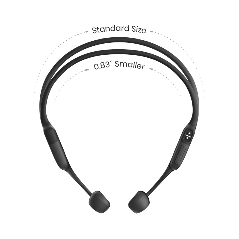 SHOKZ OpenRun MINI Bone Conduction Sports Bluetooth Headphones Black [S803-MN-BK-EN]