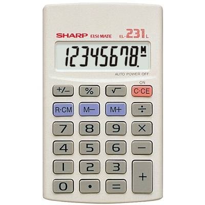 Sharp Calculator - El231LB 8 Digit